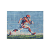 8 Bit Running Back in Small (30" x 40") Size