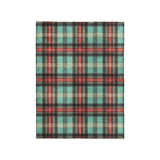 Ferguson Plaid Teal Red in Small (30" x 40") Size