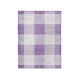 Buffalo Plaid Lilac in Small (30" x 40") Size