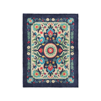 Nellie Blue Multicolor in Small (30" x 40") Size