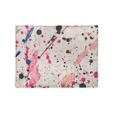 Kayla Paint Splatter in Small (30" x 40") Size
