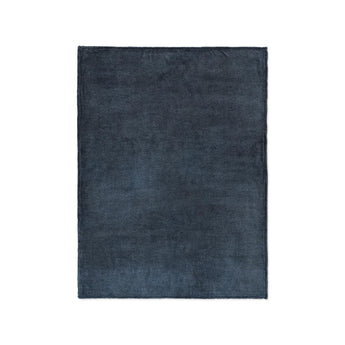 Keanu Watercolor Navy Blue Ombré in Small (30" x 40") Size