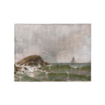 Stormy Narragansett Pier by Thomas Bircher in Small (30" x 40") Size