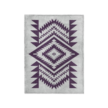 Reyno Eggplant & Stone in Small (30" x 40") Size