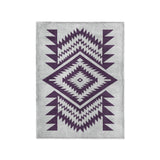 Reyno Eggplant & Stone in Small (30" x 40") Size