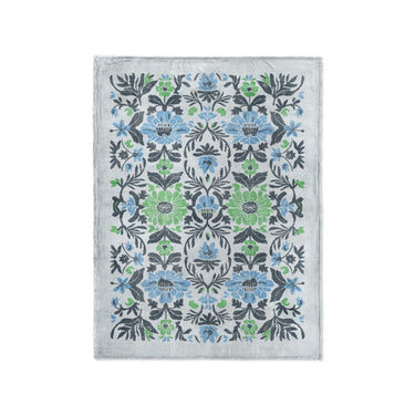 Corriana Blue & Green in Small (30" x 40") Size