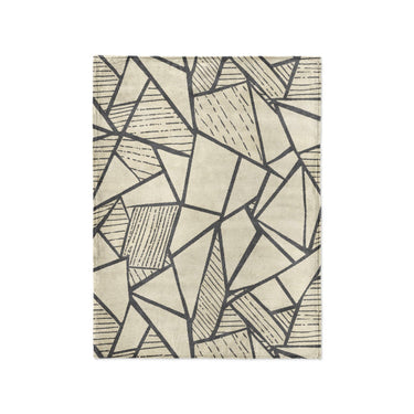 Harlan Ivory & Black in Small (30" x 40") Size