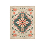Meave Sage Green & Rose in Small (30" x 40") Size