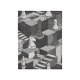 Harmon Surreal Chess BW in Small (30" x 40") Size
