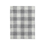 Buffalo Plaid Light Grey in Small (30" x 40") Size