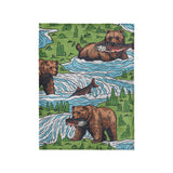 Bears Catching Salmon in Small (30" x 40") Size
