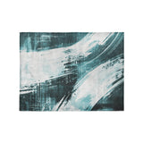 Emil Deep Teal in Small (30" x 40") Size