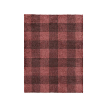 Buffalo Plaid Deep Red in Small (30" x 40") Size