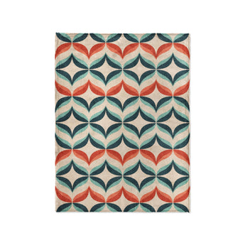 Jasper Blue & Red in Small (30" x 40") Size