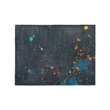 Jacob Navy & Orange in Small (30" x 40") Size