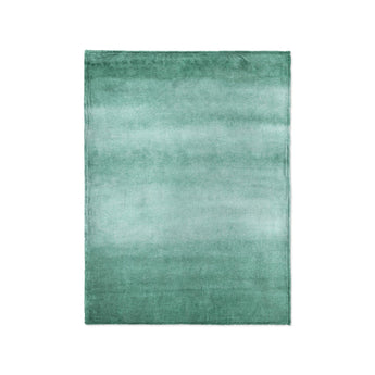 Jacinda Watercolor Teal Ombre in Small (30" x 40") Size