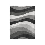 Sinuous Grey Monochrome in Small (30" x 40") Size