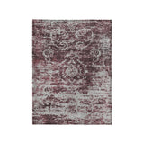 Bennett Maroon & Grey in Small (30" x 40") Size