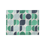 Otto Turquoise in Small (30" x 40") Size