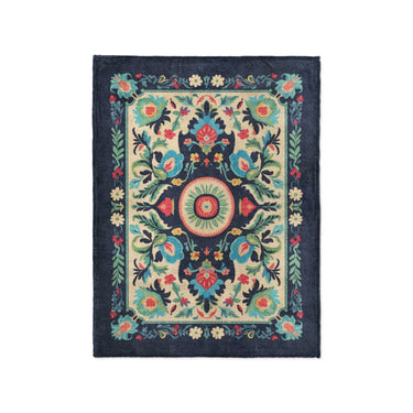 Nellie Blue Multicolor in Small (30" x 40") Size