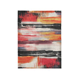 Jörgan Red & Black in Small (30" x 40") Size