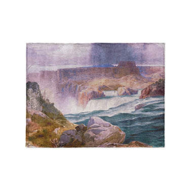 Shoshone Falls of the Great Idaho Snake River by Thomas Moran in Small (30" x 40") Size