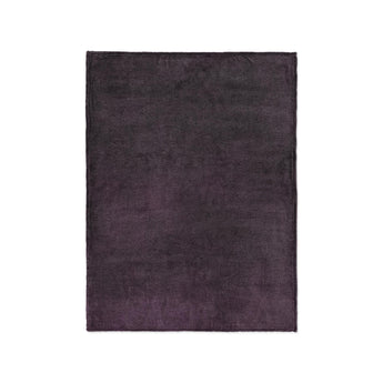 Keanu Watercolor Deep Purple Ombré in Small (30" x 40") Size