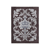 Aubrey Maroon & Light Blue in Small (30" x 40") Size