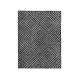 Hoffman Black & Charcoal in Small (30" x 40") Size