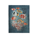Tropical Fish & Coral in Small (30" x 40") Size