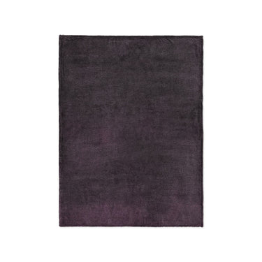Keanu Watercolor Deep Purple Ombre in Small (30" x 40") Size