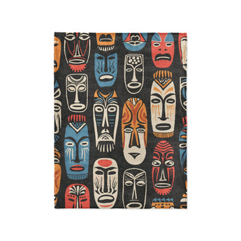 Tribal Masks in Small (30" x 40") Size