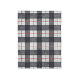 Wallace Plaid Navy & Red in Small (30" x 40") Size