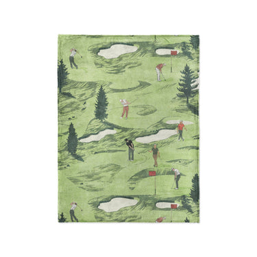 Out on the Links in Small (30" x 40") Size