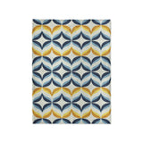 Jasper Blue & Gold in Small (30" x 40") Size