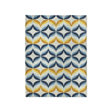 Jasper Blue & Gold in Small (30" x 40") Size