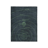 Solar System Navy & Mint in Small (30" x 40") Size