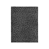 Kiva Charcoal Grey in Small (30" x 40") Size