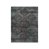Jonah Maroon & Turquoise in Small (30" x 40") Size