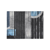 Gordian Dark Blue in Small (30" x 40") Size