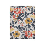 Caroline Blue & Red in Small (30" x 40") Size