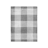 Buffalo Plaid Light Grey in Small (30" x 40") Size