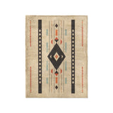 Zosia Black & Taupe in Small (30" x 40") Size