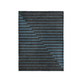 Euclid Black & Slate in Small (30" x 40") Size