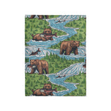 Bears Catching Salmon in Small (30" x 40") Size