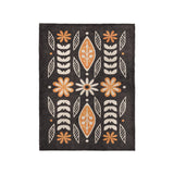 Topanga Black & Yellow in Small (30" x 40") Size