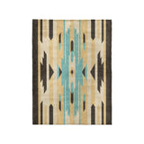 Jessa Blue & Ivory in Small (30" x 40") Size