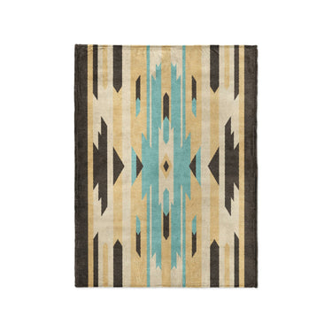 Jessa Blue & Ivory in Small (30" x 40") Size