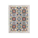 Georgiana Navy & Red in Small (30" x 40") Size
