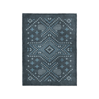 Durand Navy Blue in Small (30" x 40") Size